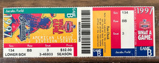 1997 A.L. Division Series Game 2(B) Yankees at Cleveland Indians Ticket