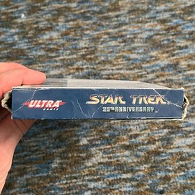 Star Trek 25th Anniversary Nintendo NES Box ONLY *Some Creasing