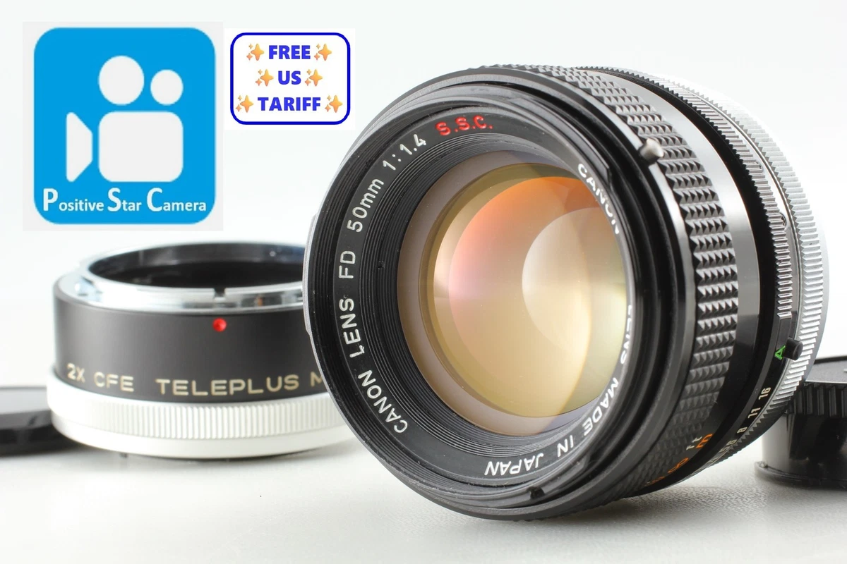 Canon FD 50mm f/1.4 Camera Lenses for sale | eBay