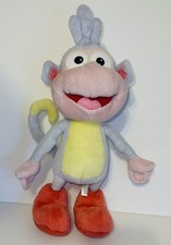 Vintage 2004 Viacom Dora The Explorer Monkey Boots- Posable Legs Approx 11in