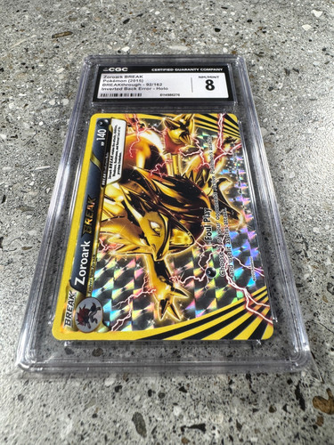 Zoroark BREAK graded CGC 8 for sale on eBay