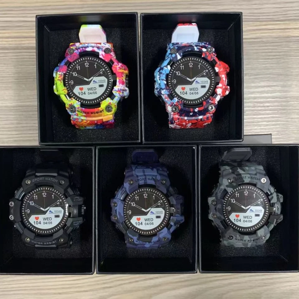 Military Men's Smart Watch With LED Flashlight & Bluetooth Call Sport Smartwatch - Image 4 of 4