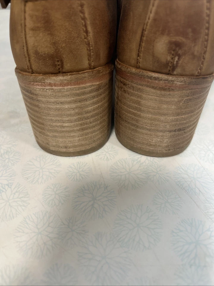 Botín de cuero Free People para mujer talla 39 con lazo trasero Foto 4 de 4