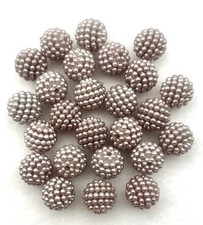 12MM MULTI COLORED ACRYLIC ROUND BUBBLEGUM BEADS FOR JEWELRY MAKING 25 PCS