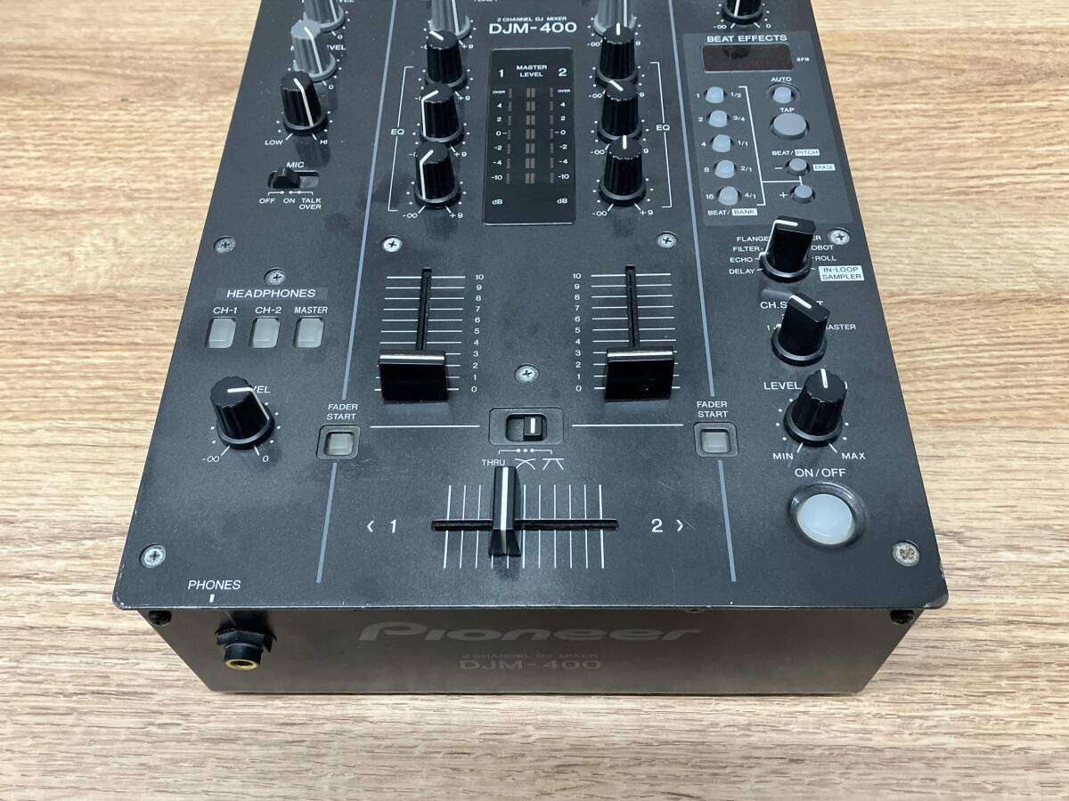 Pioneer DJM-400 ミキサー 2channel DJ mixer DJM-400 (archived) 2-channel effects mixer (black) - Pioneer DJ