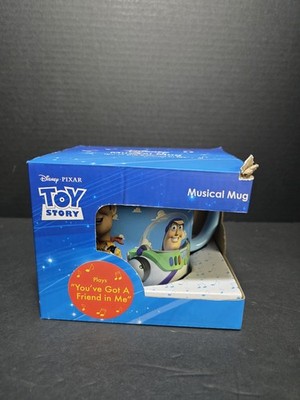 Disney Toy Story Musical Mug Buzz Plays ''You've Got A Friend In Me'' 