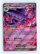 NM Mismagius ex Holo Fiamme Fantastiche 036/094 RR Carta Pokemon 5ban Grafica