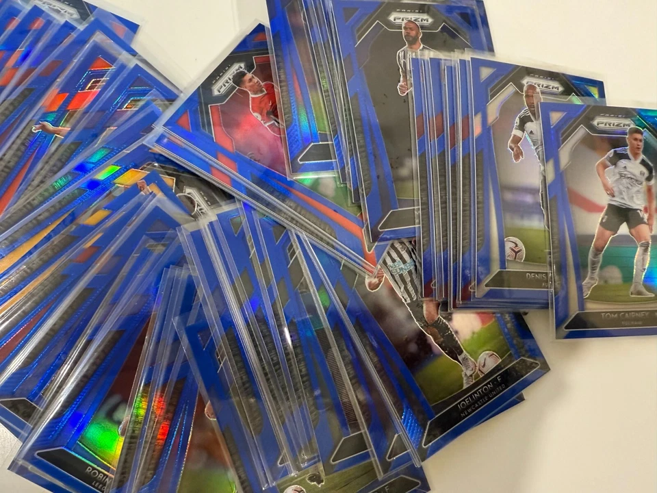 2020-21 Panini Prizm Premier League Blue Prizm /199 - PICK YOUR PLAYER / TEAM - Image 4 of 4