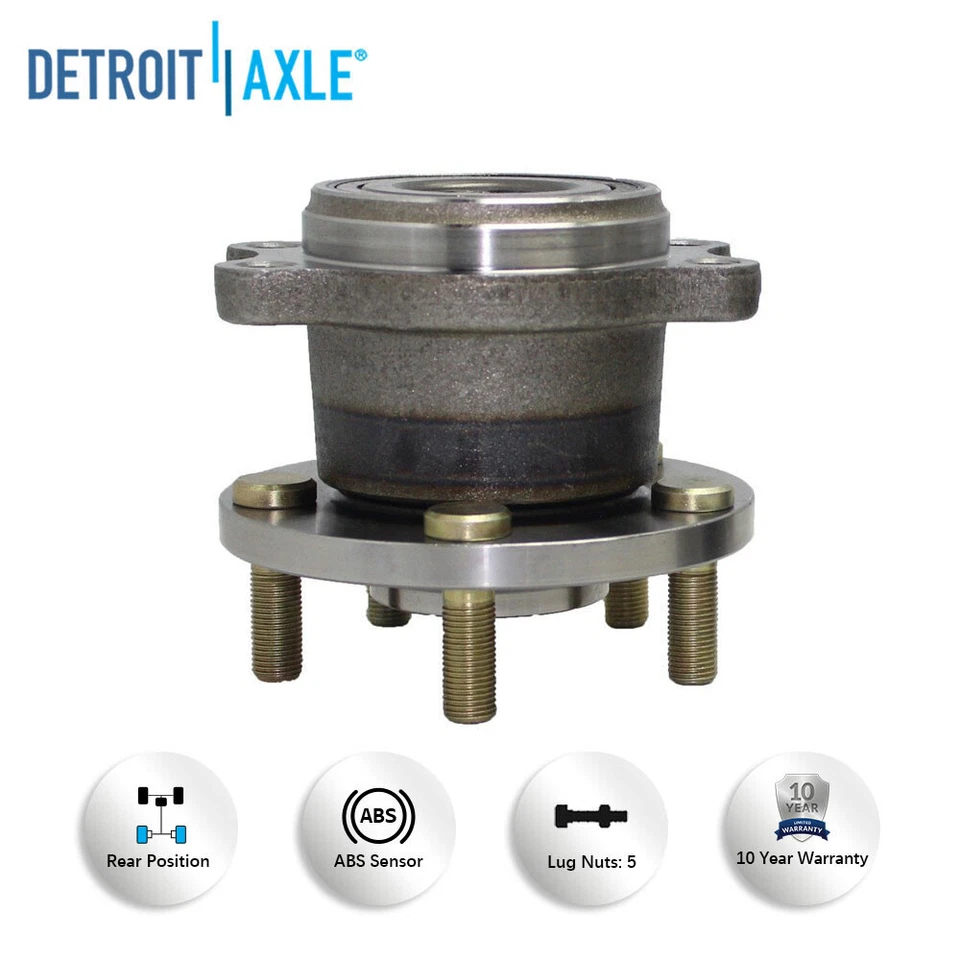 Rolamento de roda traseira e cubos para 2005 2006 2007 2008 2009 Subaru Legacy Outback - Imagem 4 de 4