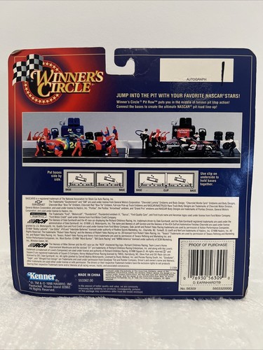 NASCAR 1998 Winners Circle 1:64 Pit Row Dale Earnhardt Coca-Cola Car Sealed - Picture 2 of 7