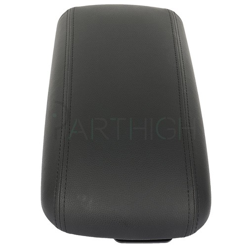 New Center Console Armrest Lid Cover Leather For 06-09 Trailblazer EXT GMC Black - Picture 4 of 11