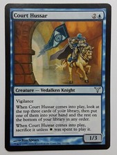 MTG Court Hussar Dissension Regular Uncommon