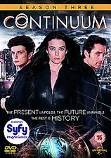 Continuum Season 3 / Third Season / Syfy Region 2 DVD - Brand New & Sealed