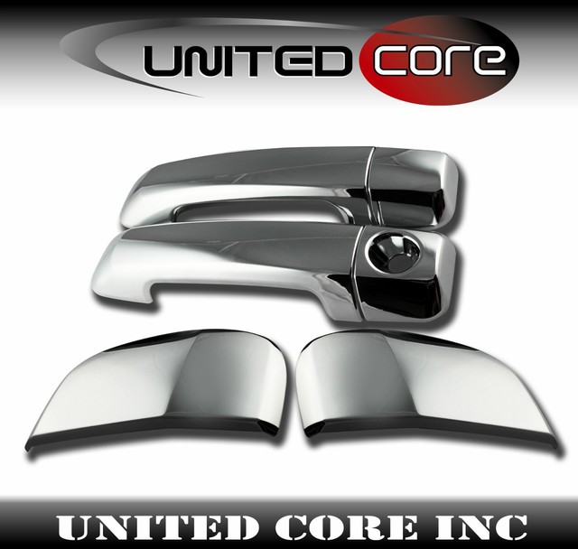 Chrome Door Handle Cover For Toyota Tundra Double Cab 0716 Triple