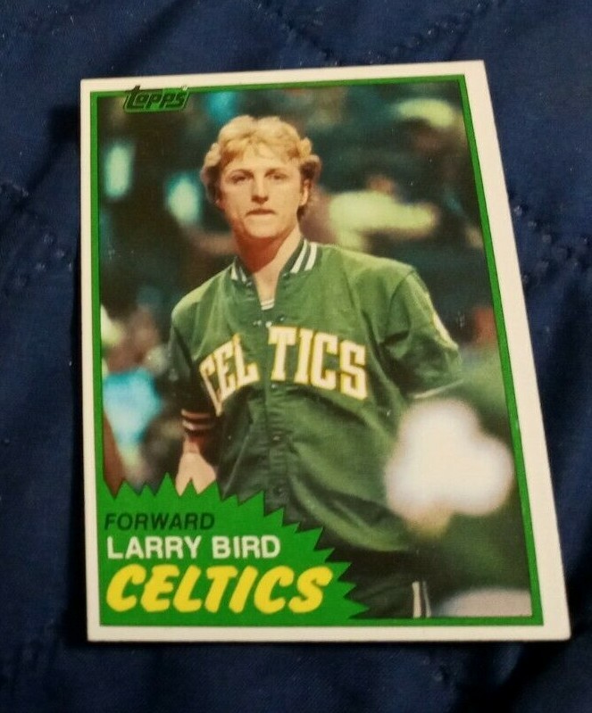 NBAカード topps 81 82 コンプリート　Larry Bird RC 1981-82 Topps Larry Bird Card #4 near mint-mint | eBay