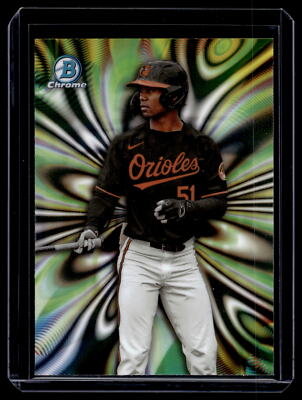 Enrique Bradfield 2023 Bowman Draft Chrome Mood Ring A Card #MR-6