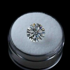 Lab Grown Diamond 1Ct CVD Round Cut VVS1 Clarity Grade Certified Natural D Color