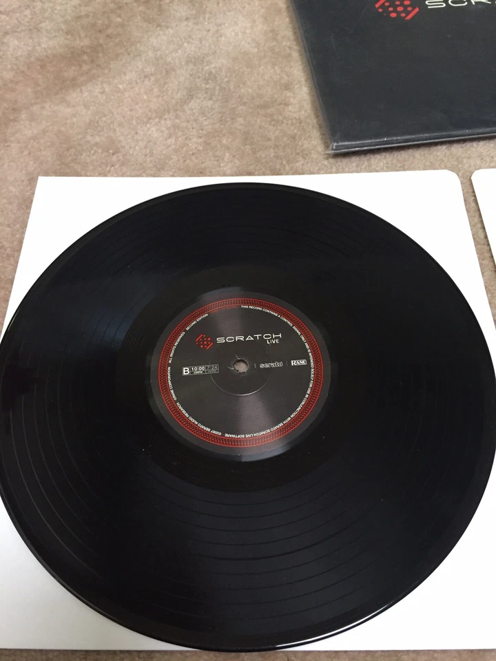 (2) Nuevo vinilo original Serato Scratch Live 10” raro edición limitada Foto 4 de 4