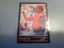 1992 Leaf #7 Joe Oliver Black Gold