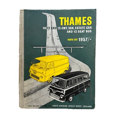 Classic Van Parts VINTAGE CLASSIC FORD THAMES 10/12+15CWT VAN ESTATE