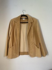 Vintage Country Suburban Women's 16 Corduroy Union Made In USA Brown Jacket