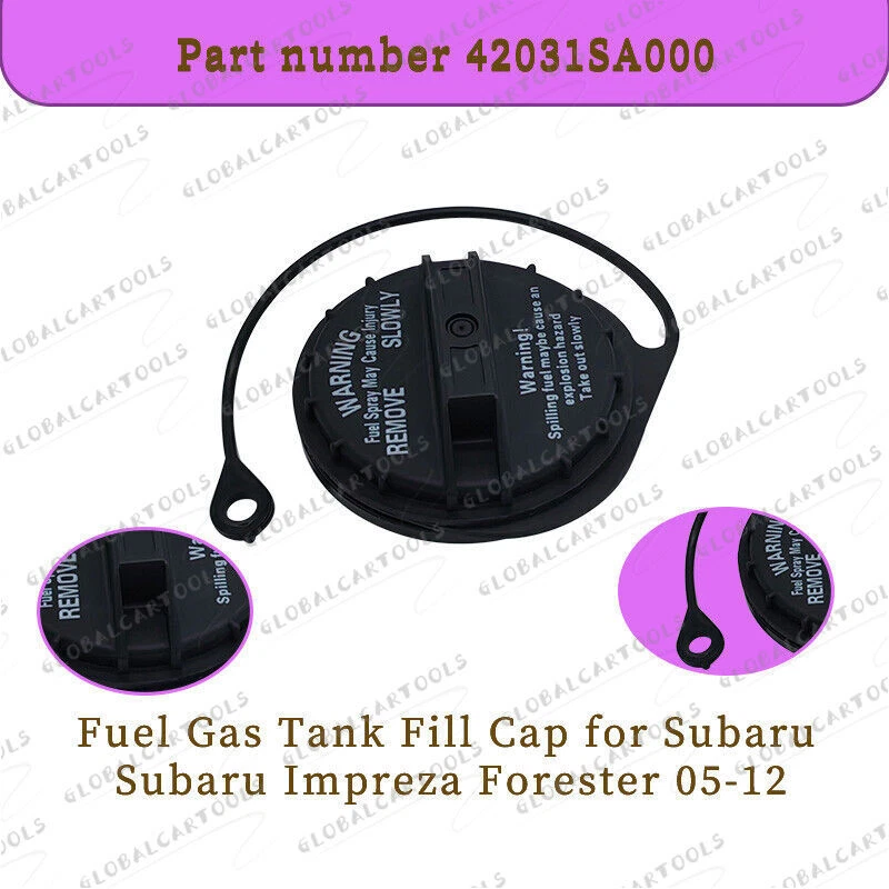 New Fuel Gas Tank Fill Cap for Subaru Subaru Impreza Forester 05-12 42031SA000 — 第 2/4 张图片