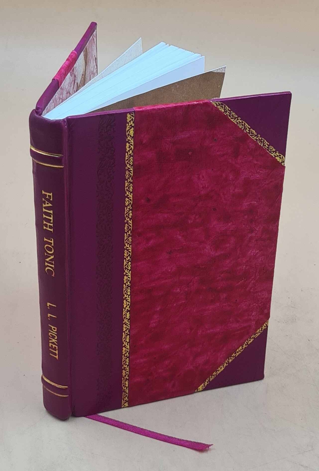 Faith Tonic Vol 1 & 2 Combined Leather Bound by Di