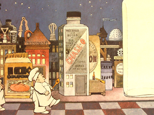 In the Night Kitchen, póster, Maurice Sendak, 1970 - Imagen 6 de 9