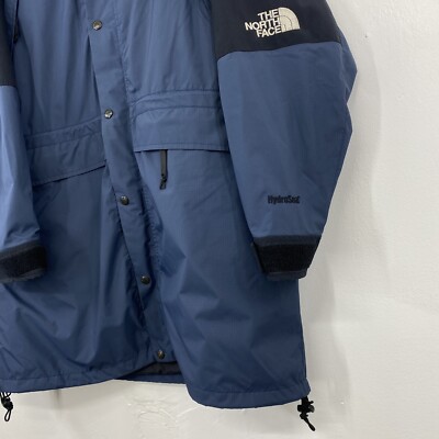 Vtg North Face HydroSeal Coat Rain Jacket Men's XL Tuck Away Hood