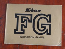 NIKON FG-20 INSTRUCTION BOOK/198067