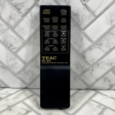 OEM Teac RC-341 CD Player Remote Control Cleaned Tested  Works SEE VIDEO