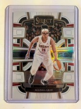 ALLISHA GRAY 2024 Panini Select WNBA Concourse WHITE Prizm /99 qty