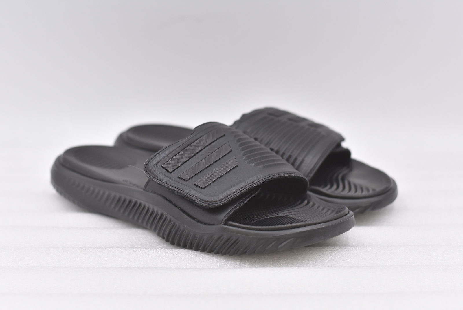 ADIDAS GY9416 ALPHABOUNCE SLIDE 2.0 Black Synthetic Slide Sandals