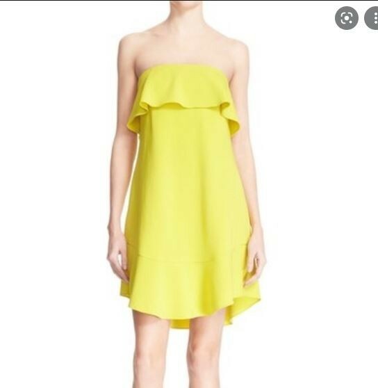 knee length dresses for ladies Light Yellow Turtle Floral Mini Dress main image 0