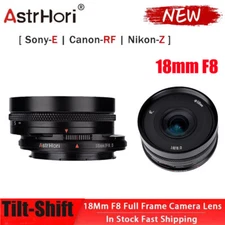 US AstrHori 18mm F8 APS-C Tilt-Shift Full Frame Lens for E/RF/Z Mount Camera New