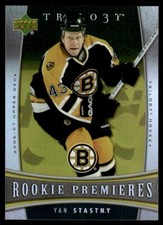 2006-07 Upper Deck Trilogy Yan Stastny Rookie /999 Boston Bruins #103