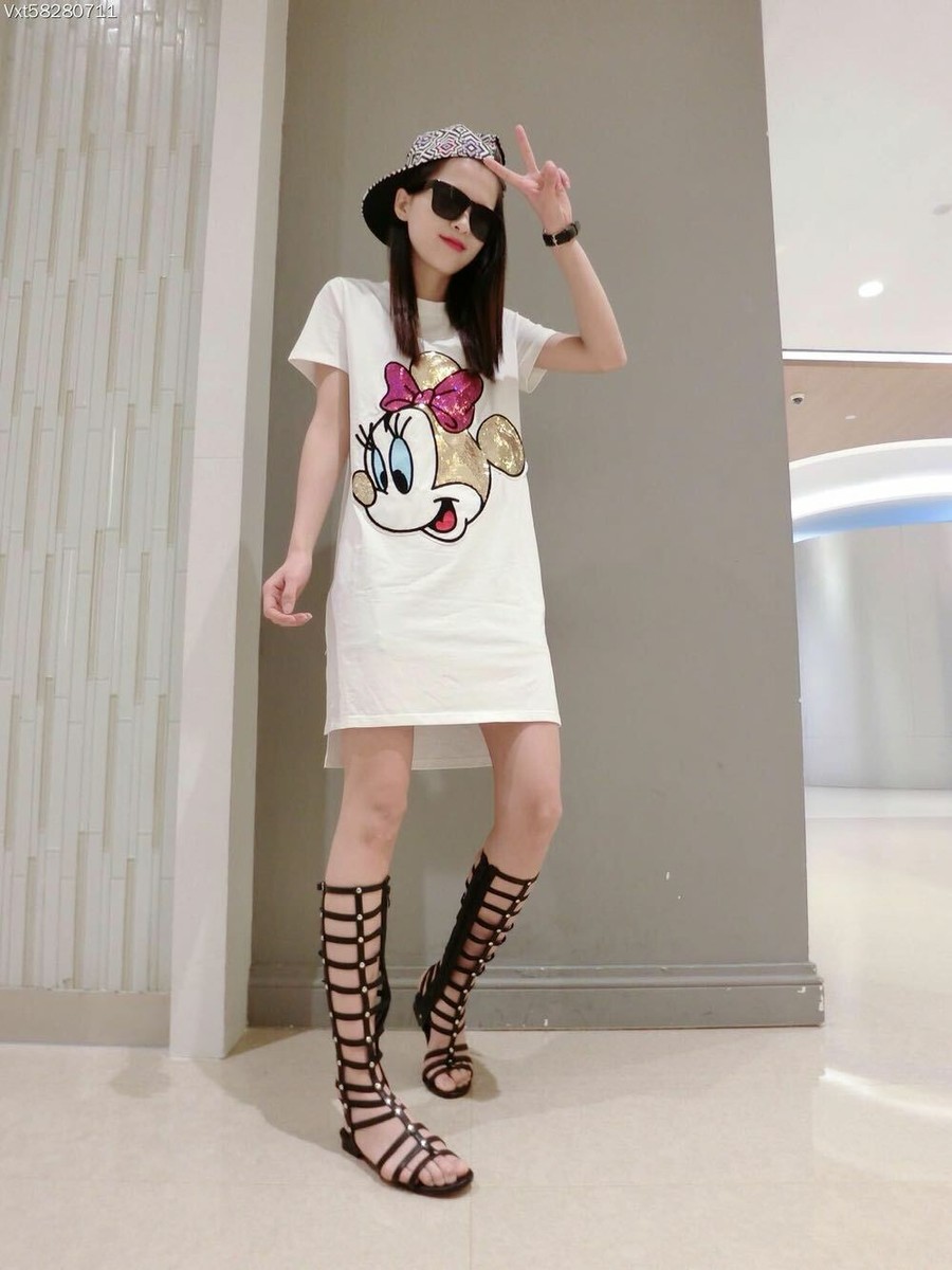 womens mickey mouse t shirt dress