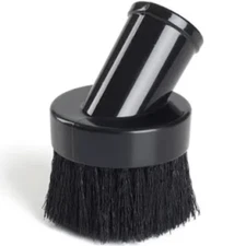 1 1/4" Universal Black Nylon Bristle Dust Brush Fit 1.25" Attachment Vacuum Tool