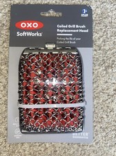 OXO Softworks Grilling Coiled Grill Brush Replacement Head - Ships Free 