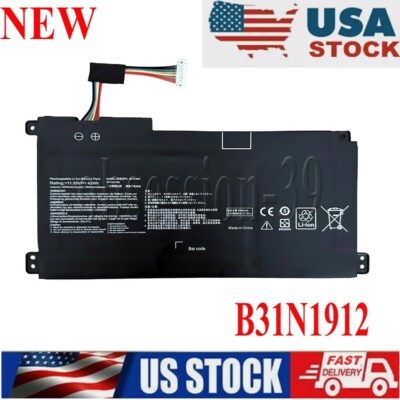 0B200-03680200 B31N1912 For ASUS BATTERY 11.55V 42WH L510MA-WB04 (DF112)