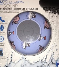 Aduro AquaSound WSP20 Shower Speaker, Portable Waterproof Wireless Bluetooth