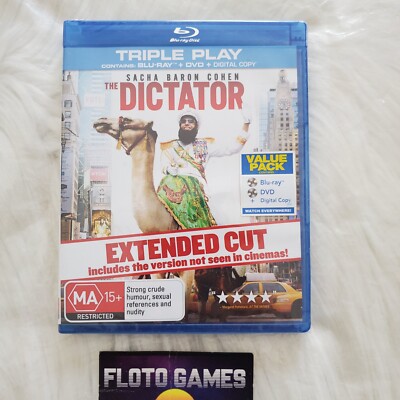 BLU-RAY ZONE 4 - The Dictator - Sacha Baron Cohen - NEUF - Floto Games
