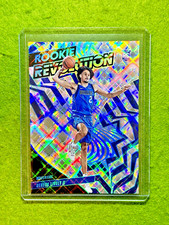 Dereck Lively COSMIC PRIZM #/99 SP ROOKIE CARD 2023 Revolution RC MAVERICKS DUKE