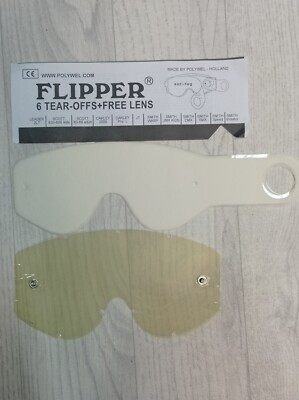 Abreissvisiere Tear Offs Scott Smith Oakley Kids MX Brillen A1