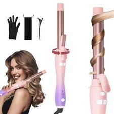 Tresses Touch Rotating Curling Iron 1 Inch Automatic Curling Iron Fast Heat New