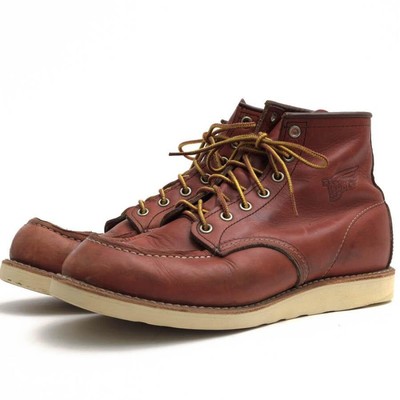 Red Wing Boots 9106 6inch MOC Toe US:8.5D Leather Brown 034198d | eBay 