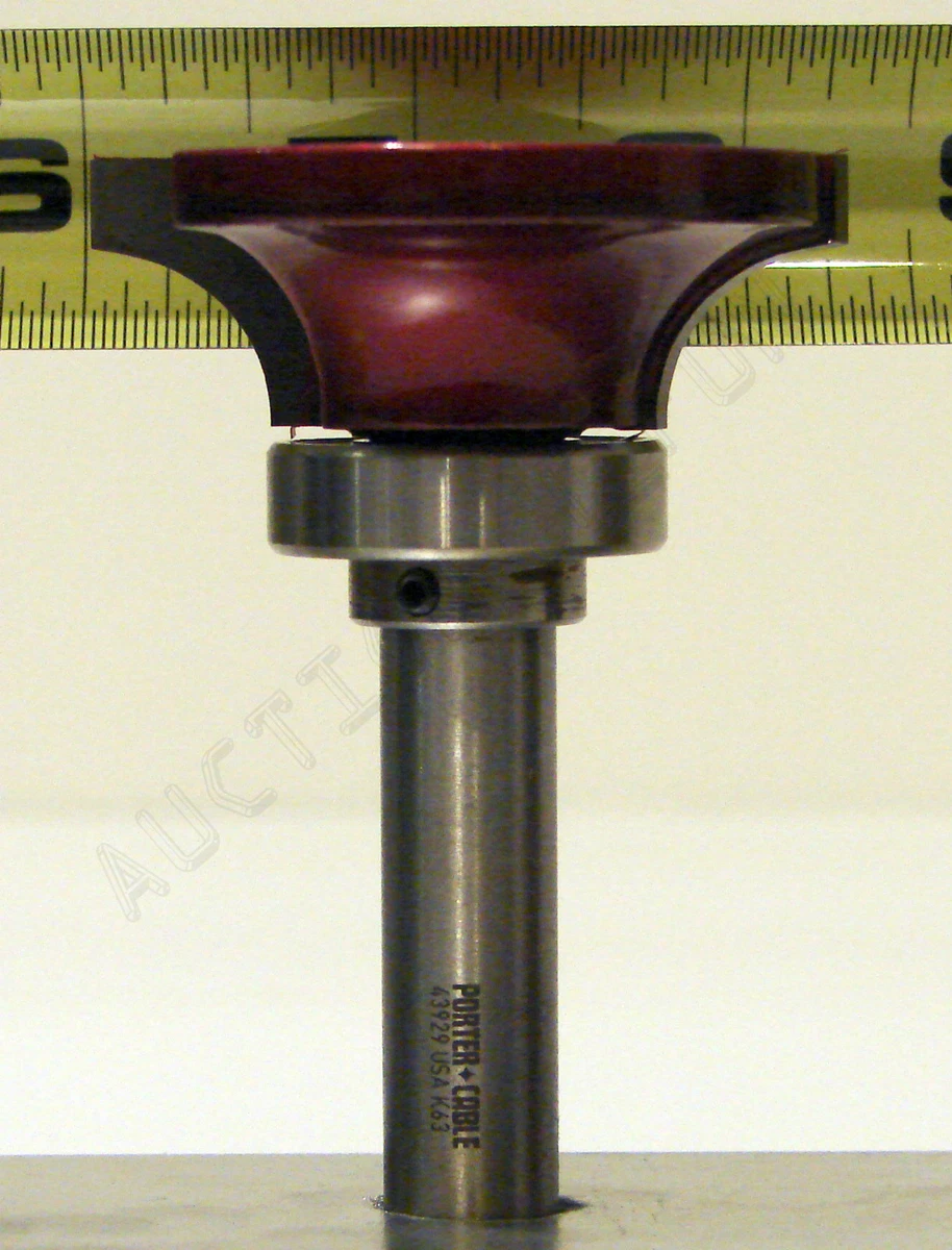 Fraise à Chanfreiner Porter Cable 1/2 Pouce – Modèle 43091, Ronde, Neuve Dans Emballage Usé