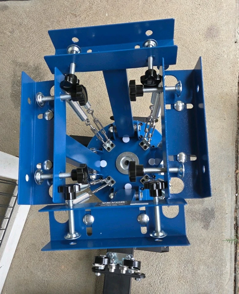 Máquina de serigrafía Vevor 4 colores 1 estación/hágalo usted mismo impresora de prensa de camisetas Foto 3 de 4