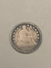1853 Seated Liberty Silver Half Dime 5c
