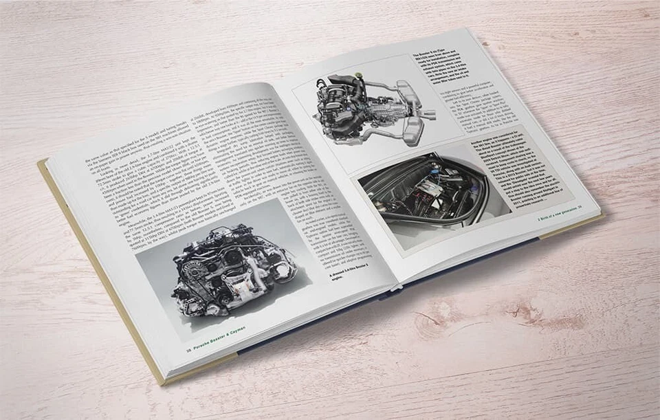 Porsche Boxster y Cayman La serie 981 2012 a 2016 libro Brian Long Foto 2 de 4